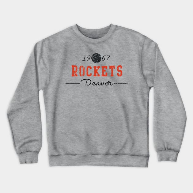 Houston rockets new arrivals crewneck sweatshirt